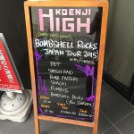高円寺HIGH 〜Bombshell Rocks JAPAN TOUR