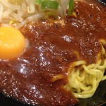 ラーメンで満腹