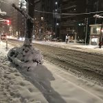 大雪の東京
