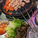 大久保で初めて食べたソッドゥッコン（釜蓋）サムギョプサルという韓国料理