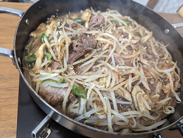 肉喰って、身体動かして、健康第一