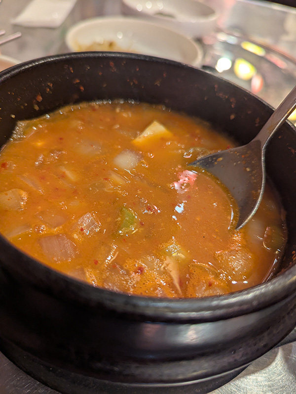 大久保の韓国料理で胃袋を整える