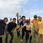 今年も八戸の仲間と白浜海岸でアフターパーティーBBQ
