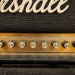 練習スタジオのマーシャルのツマミ文字がかすれて読めない問題