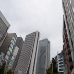 曇天の新宿と絶不調なのど