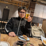 3SET-BOBのユウスケと打ち合わせを兼ねて阿佐ヶ谷で乾杯